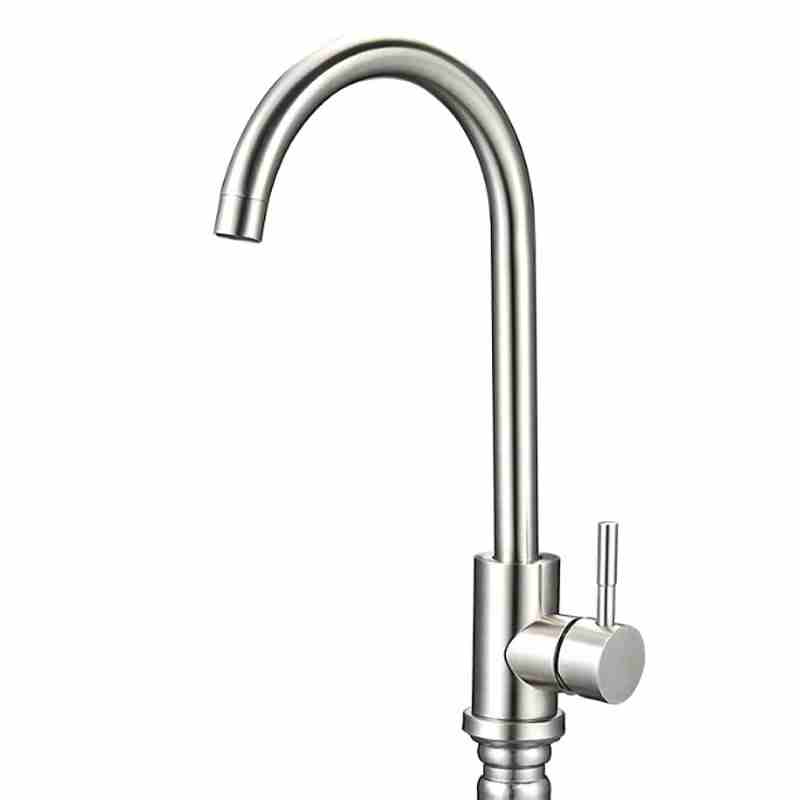 Single Handle Cold Hot Mixer Sink Tap Kitchen Faucet With Pull Down Sprayer