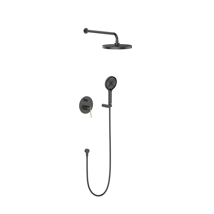 Concealed Two Functions Concealed Shower Mixers Set With Hand Shower