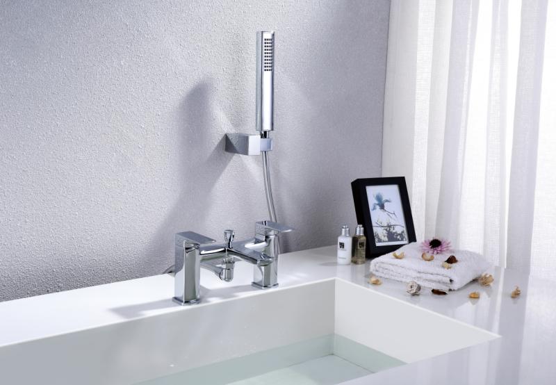 Two Handle Bath Shower Mixer Taps
