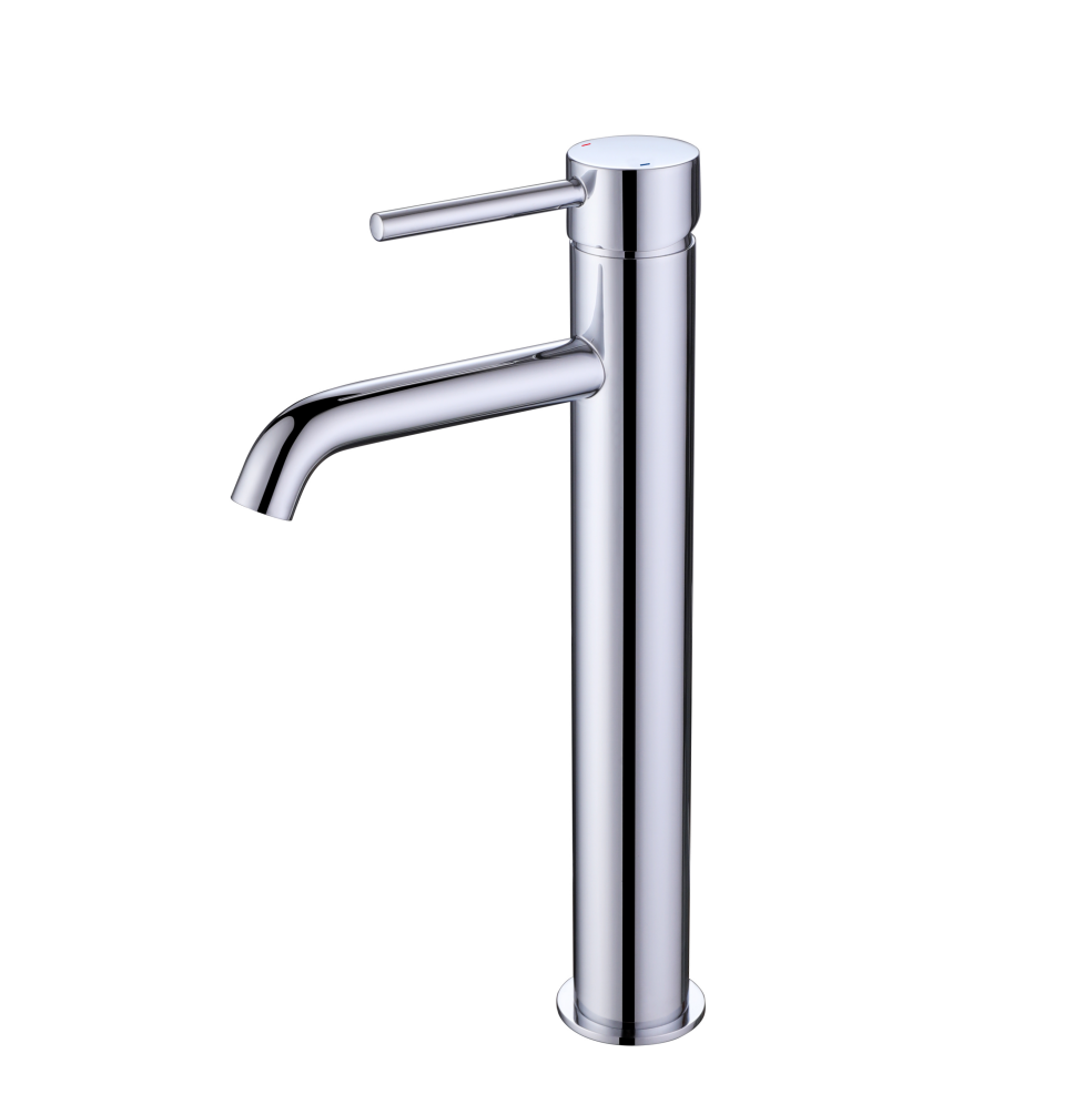 Round Tall Body Basin Mixer