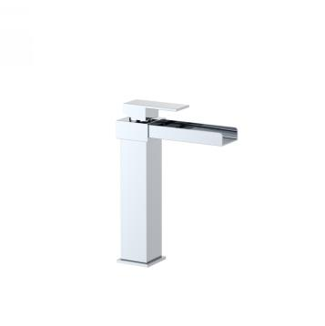Square Tall Waterfall Basin Mixer
