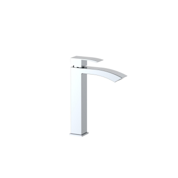 Square Curved Basin Mixer