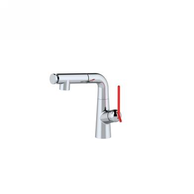 Luxury Bathroom Pull-Out Lifting Revolving Basin Faucets Mixers