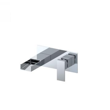 Concealed Wall Mounted Waterfall Basin Faucet