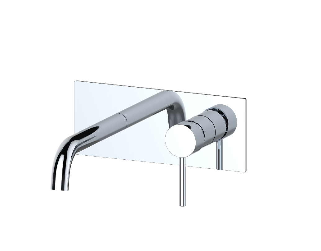 Matte Black Wall Taps