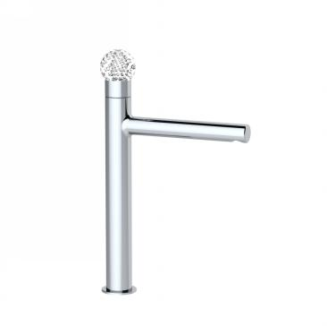 Lifting Lamian Noodles basin faucet White bathroom faucet