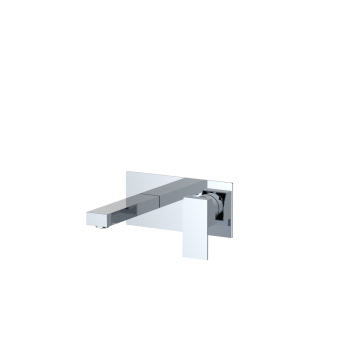Square Brass Basin Mixer