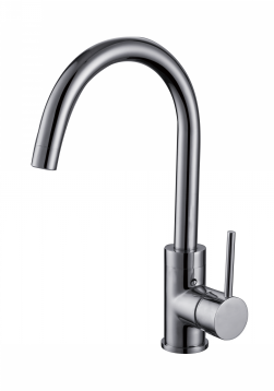 Modern Single Hole Brass Kitchen Faucet