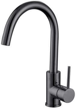 Single Lever Stainless Steel Kitchen Tap