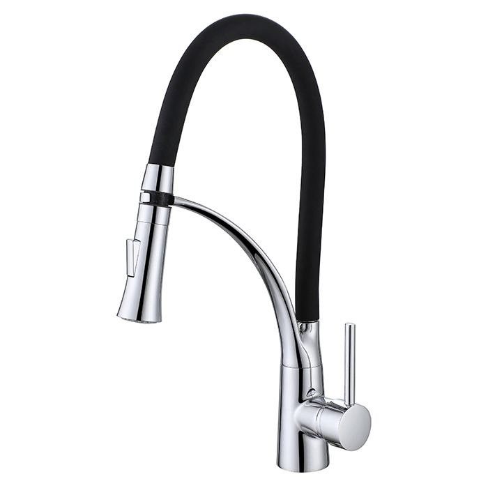 High Arc Pull Down Spray Tap